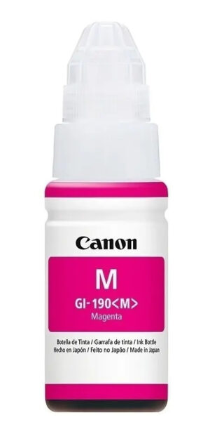 Tintas original canon en 190 Magenta