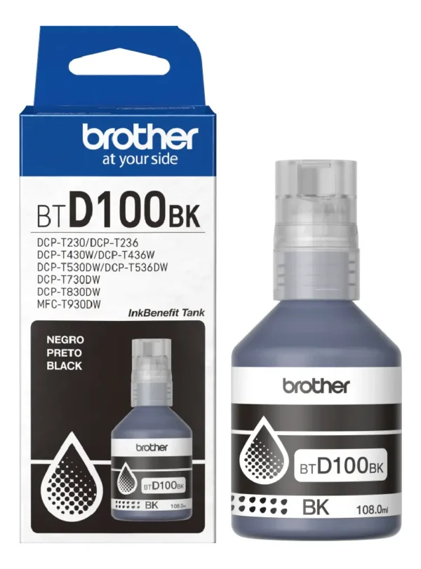 Tinta Brother BTD100 bk