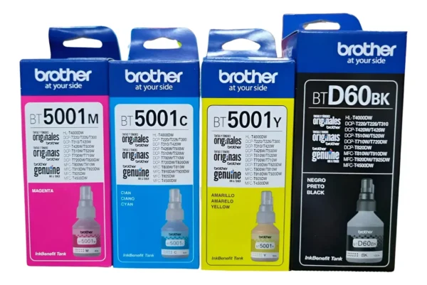 juego de tinta Brother T510w, T710W,T910dw