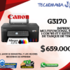 Canon G3170 Multifuncional amplia y reduce WiFi