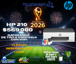 Hp 210 WiFi Sistema Smart Tank