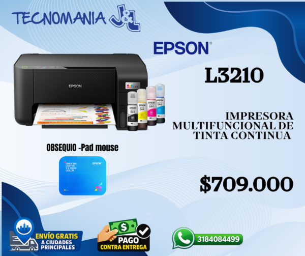Epson L3210 Multifuncional