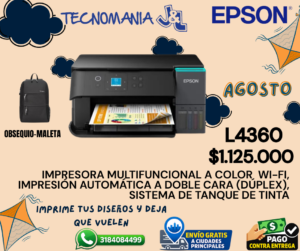 L4360 Epson L4360 Multifuncional Amplia y reduce con pantalla
