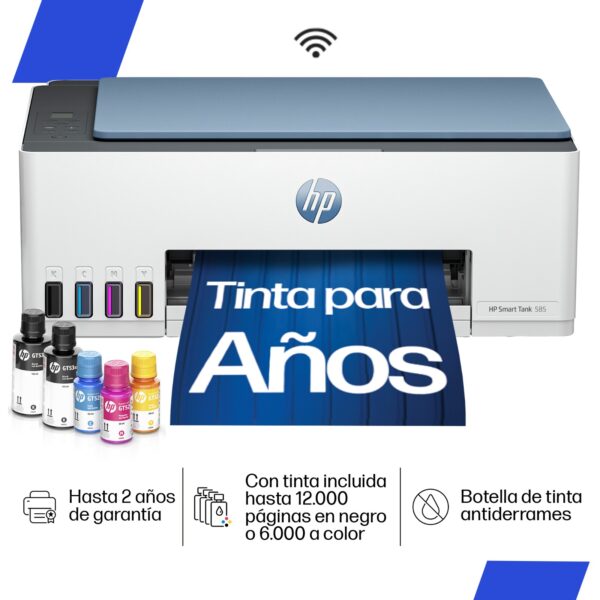 Portada FALA Hp 585 Multifuncional WiFi Smart Tank